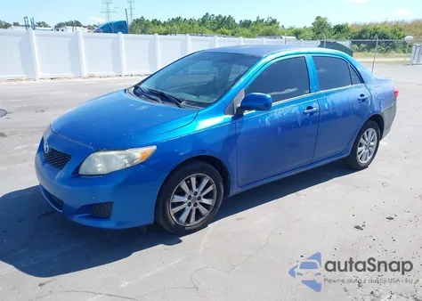 2010 Toyota Corolla Le из США, поврежденный, VIN 2T1BU4EE6AC272455
